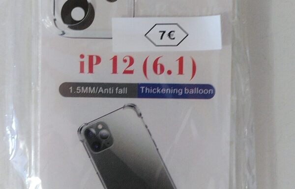 Coque arrière Iphone 12 – Transparente