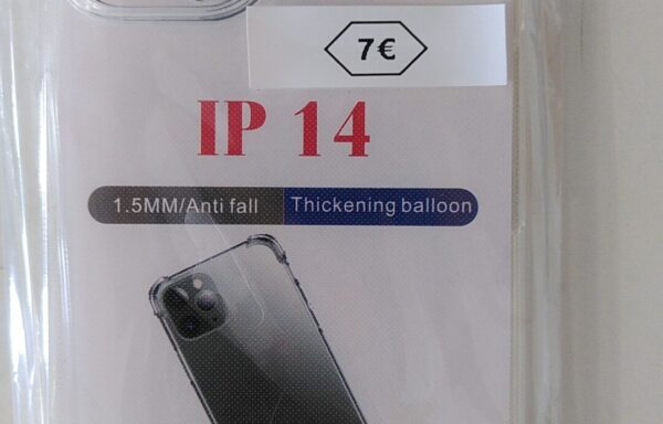 Coque arrière Iphone 14 – Transparente