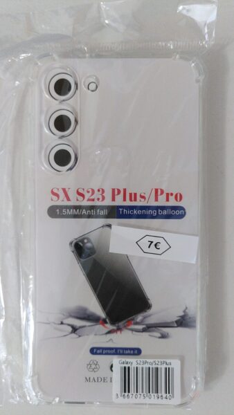 Coque arrière Samsung Galaxy S23 Plus/Pro