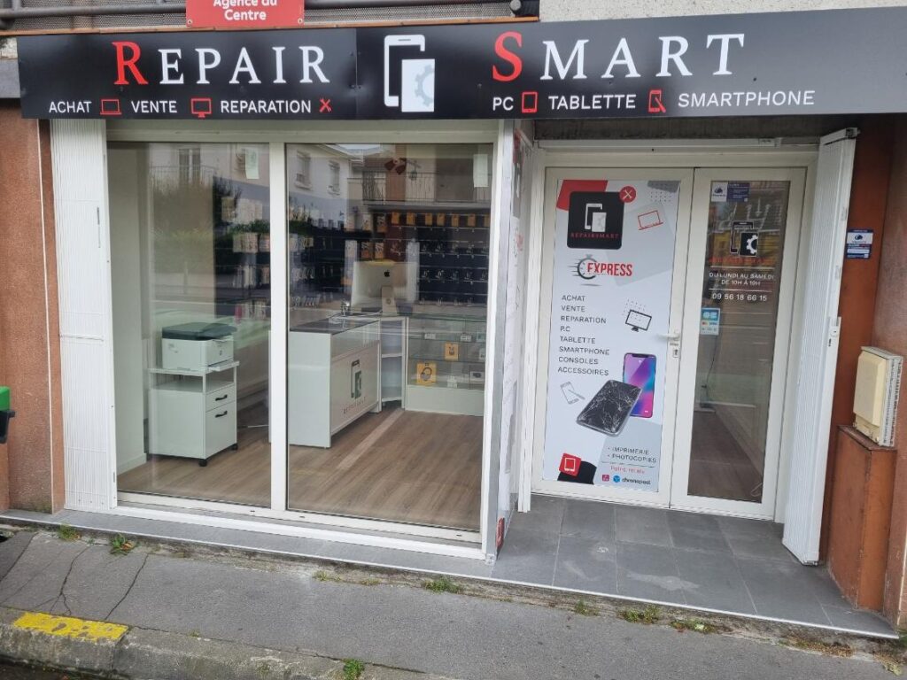 Photo de la boutique de réparation de téléphone